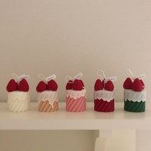F5NATURE 딸기캔들 오브제캔들 생일선물 디자인 필라왁스 겨울 인테리어소품 결혼식 답례품, 코랄베리, L, 09.넘버5