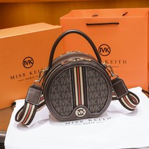 미니 라운드 크로스 숄더백 MK백녀 빈티지 겨울 숄더 겸 백 럭셔리 고급스러움