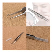 블랙헤드 피지 핀셋 갈고리집게 코