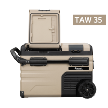 알피쿨 TA TAW 35/45/55 차량용 가정용 냉장고 겸용 아이스박스 양문 듀열 제어판 냉장냉동 분리온도 계열, TAW 35L 차량용 가정용