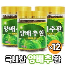 국내산 양배추환 Cabbage 위건강에 좋은 양배추 간편식사 식단조절 대용 카베지 먹는법 대용량, 12병, 300g