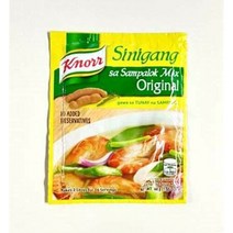 Knorr Sinigang sa Sampalok Mix Original 40g 시니건 스프의 원래 4봉 세트, 4개