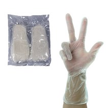 하가소모 12인치 PVC장갑 스몰(S), 100매