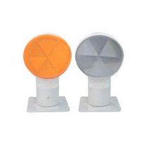 신도산업 델리네이터 100Ø 옹벽I용 황색단면