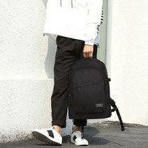 바이비아 남녀공용 그리니 블랙 백팩