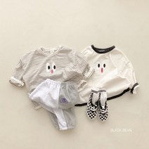블랙빈 그리미랍빠티 유아티셔츠 아동봄옷코디 얼집룩패션 유아 아동복 주니어 봄나들이룩 어린이집등원룩