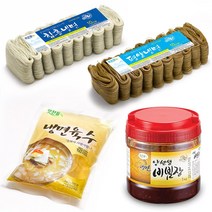 냉면 재료 골라담기 사리 육수 비빔장 양념, 01-평양냉면 2kg