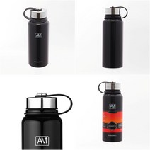 스텐 보온병(650ML) (블랙) 텀블러대량 대왕텀블러