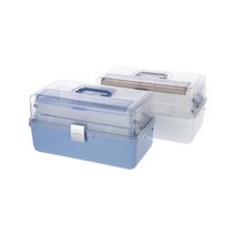 (SM)시스맥스 애니박스 정리 대형 함 손잡이 수납 다용도, 블루