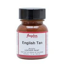 Angelus English Tan 아크릴 가죽 페인트