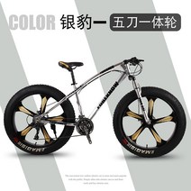 풀샥 MTB 자전거 고급 오프로드 두꺼운 타이어, 디자인 17_30단_26 인치