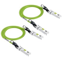 [화이트] 컬러 10G SFP DAC 케이블 시스코 SFPH10GBCU0.5M 유비퀴티 유니파이 디링크 슈퍼마이크로 넷기어 미크로틱 포티넷용 트위낵스 0.5m(1.6피트), 0.5m, Green