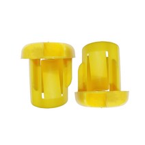 파이프캡 아시바캡 노랑 플라스틱캡 마개 (19~25mm/48.6mm) 100개입, 100개