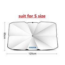 햇빛가리개 GREAT WALL HAVAL H6 H9 M6 F7 F7X POER WEY Car Sunshade Umbrella Windshield UmbrellaCustomize F, [06] For HAVAL Blue S