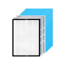 [필터테크] 청호 이과수가습공기청정기 편백나무숯 공기청정기필터 세트, 상세 설명 참조