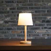 루미앤 내추럴 우드 테이블 스탠드 침실 조명 무드등 (LED전구 포함)