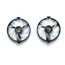 노트북 액세서리 FDC10U12S9-C DC 12V 0.45A RX470 GPU 팬 XFX 용 AMD Radeon RX 470 480 580 RX580 RX480 크림슨 그래픽 카, [01] 2pcs