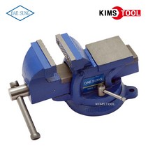 대성 탁상바이스 경형 8인치 벤치 산업용바이스 각형바이스 철판클램프 드릴바이스, 단품