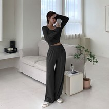 떳다그녀 모크 티셔츠 and 팬츠 SET