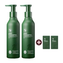 TS 저스트 샴푸 500g x 2개 + 샘플 2p 증정, 500g x 2개 + 샘플2p
