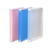 LWS 반투명PP원단 지퍼형화일케이스 휴대가편한파일케이스, lifeworkshop쿠팡 하늘(322491)