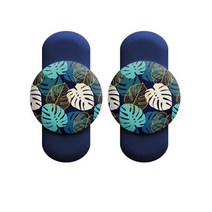 손이가요 밴드팡 핸드폰 핑거그립 스마트톡, 트로피컬(네이버)2개