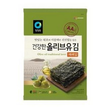 [정원] [1/2박스] 청정원 올리브유 재래김 20g x 10봉 ((1절 x 5매) x10개), 1개