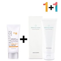 끈적임 없는 선 썬 크림 노세범 클렌징 필링 젤 밤 폼 매직마일드선크림 1개 프로스킨아이크림 1개, AKDP 매직마일드선크림 1개_프로스킨아이크림 1개