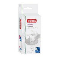 푸고 써모스 펀테이너 빨대컵 355ml용 리필빨대, 화이트 2개입, 1개