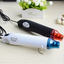 DIY공예용 히팅펜 힛툴 슈링클스 히팅건 미니 열풍기 피규어 미니어처, 블루화이트 (300W220V)