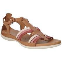 ECCO 여성용 플래시 Huarache 플랫 샌들 섀도우 화이트 소가죽 누벅