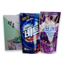 세탁세제 1호 세정제 고객감사선물 세트 종합, 단품