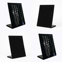 굿디피 스탠드 목걸이 진열대 20x24cm 블랙 쥬얼리 보석 소품 수납 보관대 거치대