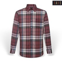 [AK PLAZA] [닥스셔츠]컬러체크 일반핏 긴소매셔츠 DJS1SHCL104R1