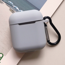 셀렉앤조이 에어팟 실리콘 행 케이스 + 캐릭터, 회색