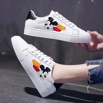 걸크러쉬 뉴트로 감성슈즈 3종 미키마우스 캔버스화