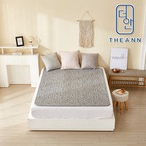 더안 전자파없는 캠핑 전기장판 2인 탄소라인 140x180