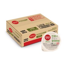 햇반 발아현미밥, 130g, 27개