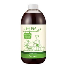 자연 EM1L 미생물제제 연료 유기물 발효 악취 제거 수질 정화 환경 개선, 자연EM(1L)