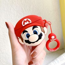 블랙노마드 특이한 귀여운 1세대 2세대 에어팟 케이스 15종(1), 슈퍼마리오