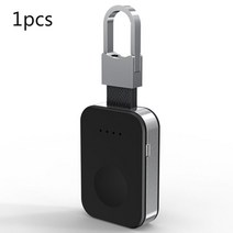 애플워치보조배터리 Apple Watch용 휴대용 무선 전원 은행 충전기 7 6 5 4, 1개