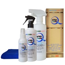 INSUCO 자동차 유리막 코팅제 광택제 유리 발수코팅제 한방에 OK!, 1개, 500ml