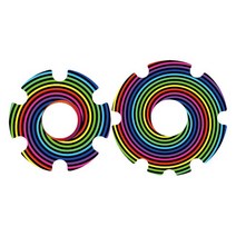 전동킥보드악세서리 튜닝 부품 2 개/대 전기 스쿠터 앞바퀴 스티커 PVC 모터 보호 커버 쉘 킥 액세서리 샤오미 M365/1s/pro2, [05] 5