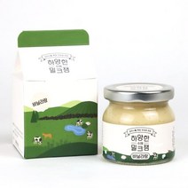 제주 하양한 수제밀크잼 바닐라랑(성시돌목장 유기농 우유사용)