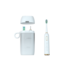 스마트 UV-C 소독 공기 건조 휴대용 음파 전동 칫솔