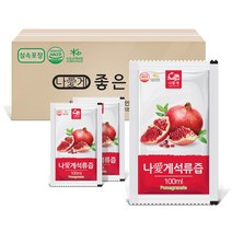 나애게 석류즙 100ml 유기농 농축액 사용, 석류즙60팩(실속포장)