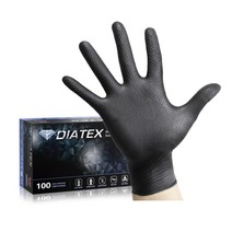 다이아텍스 블랙 니트릴장갑 100매, XL(100매/1박스)