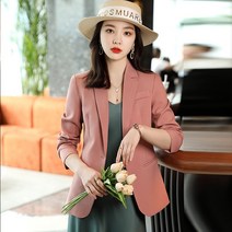 여성 캐주얼 수트 봄아우터 정장 상의