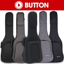 일렉기타가방 일렉기타케이스 긱백 버튼 Button Electric Guitar Case, EB-4100, EB4100 CG (차콜그레이)