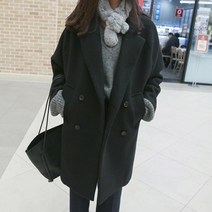 여성 모직자켓 울코트 패션 긴 casaco feminino girl manteau 옷
